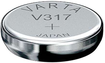 Varta V317 Pila a Bottone, 1.55 V, 8 mAh
