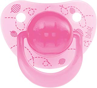 Lulabi Succhietto in Silicone, 3+ mesi, Rosa