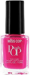 La signorina Cop Nails Nail Polish Pop Fuchsia 12 ml - Set di 2