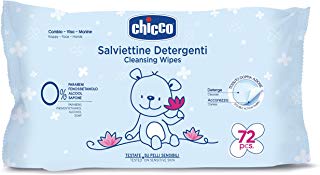 Chicco 00009163100000 Salviette, 72 Pezzi, No Flip Cover