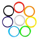 Myguru 3D Penna 1.75mm ABS Filamento Stampa - (8 Colore): Amazon.it: Commercio, Industria e Scienza