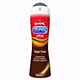 Durex Pleasure Gel Librificante Intimo, Real Feel, 50 ml: Amazon.it: Commercio, Industria e Scienza