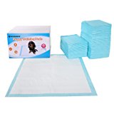 Songmics 100 pz Tappetini Assorbenti Pannolini per Animali Domestici Cuccioli 60 x 60 cm PTD60B: Amazon.it: Prodotti per animali
