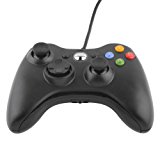 Controller GamePad Joypad USB con Vibrazione per PC Windows Xbox 360, Nero: Amazon.it: Videogiochi