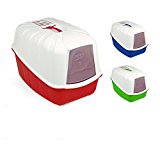 MPS Komoda, Toilette per gatti, chiusa completa di filtro e paletta, Colori assortiti: Amazon.it: Prodotti per animali domestici