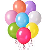 Aookey 100 Pz Palloncini Colorati per Party, Compleanni, Matrimoni, Decorazione - 30 cm Palloncini in Lattice: Amazon.it: Giochi
