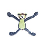Duro giocattolo Multi-Squeak cane resistente morbido corduroy peluche masticare giocattolo per animali domestici (orso): Amazon.