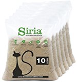 60 Litri, SET 6 sacchi da 10. Lettiera Siria. Per gatti a pelo medio o corto.: Amazon.it: Prodotti per animali domestici