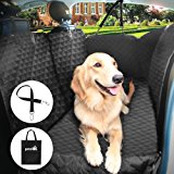 Pecute Coprisedile Amaca Auto per Cani Impermeabile Grande con Protezioni Laterali Base Antiscivolo Morbido, Universale per Tutt