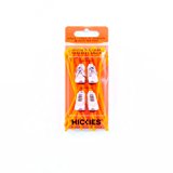 HICKIES Originals Lacci per scarpe Elastici, misura unica, non si allacciano per tutti i tipi di scarpe - Arancio Neon: Amazon.i