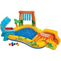 Intex 57444 - Playground Dinosauri, 249 x 191 x 109 cm: Amazon.it: Giochi e giocattoli