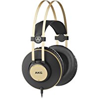 AKG K92 - Cuffia Chiusa, Colore: Nero opaco-Oro: Amazon.it: Strumenti musicali e DJ