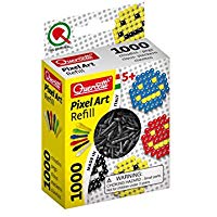 Quercetti 02478 - Gioco Refill Pixel Art, Nero