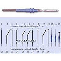 Gima 30512 Elettrodo a Lama- 7 cm, Autoclavabile, 1 Pezzi