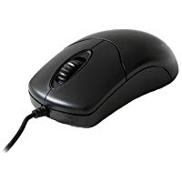 Itek Mouse a 3 Tasti, USB, Nero