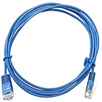 Lien'K C4545ub 1-003-Cavo di rete Ethernet RJ45, lunghezza 0,3 m, colore: blu