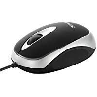 Trust Centa Mouse ottico compatto USB a 3 tasti, Nero