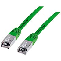 Griff'lan - Cavo schermato RJ45 FTP CAT 6, 10 m, colore: Verde