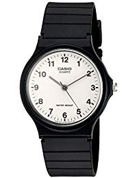 Casio Orologio Analogico Quarzo Uomo con Cinturino in Resina MQ-24-7BLL