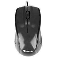 NGS Mouse Ottico, 1000 Dpi, con Scroll, USB, Nero