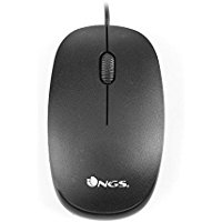 NGS Mouse Ottico 1000 Dpi, con Scroll, Nero