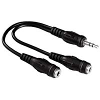 Hama 75122381 - Adattatore HDMI M-F, 3,5 mm, nero