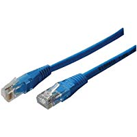 Waytex 3206 - Cavo di rete schermato patch RJ45 FTP Cat. 5e, 1 m blu