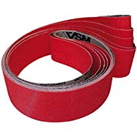 VSM 0007686310120 - Nastro abrasivo in ceramica, corindone di zirconio, 16 x 520 mm, K120,