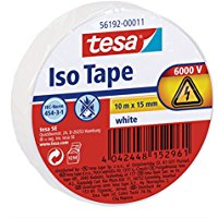 Tesa 56192-00011-02 Nastro Isolante Universale, Bianco
