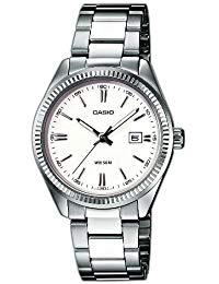 Casio Orologio Analogico Quarzo Donna con Cinturino in Acciaio Inox MTP-1302D-7A1VEF