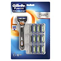 Gillette Fusion Proglide Lamette di Ricambio per Rasoio, 10 Lamette: Amazon.it: Salute e cura della persona