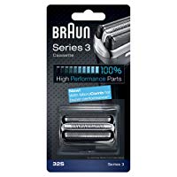 Braun 32S Testina di Ricambio, Compatibile con i Rasoi della Serie 3, Colore Argento: Amazon.it: Salute e cura della persona