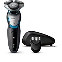 Philips AquaTouch S5400-41 - Rasoio Elettrico AquaTec Wet & Dry con Lame MultiPrecision, Testina Flex 5 Direzioni e Sistema di P