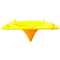 jem Supporto per Fiori, Giallo, 8.6999999999999993 x 3 x 8.6999999999999993 cm