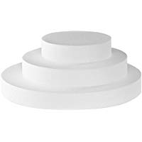 DECORA 0174015 Disco, Bianco, 15 x 7.5 cm