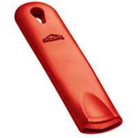Paderno 11710-AA Manico in Silicone e Acciaio Inox, Rosso