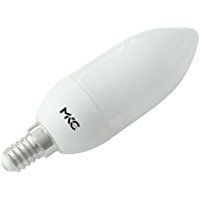 MKC Lampade a Basso Consumo E14 Luce Calda, 9 W, Chiaro, 3.8x11.3 cm