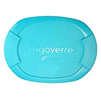 Bormioli Rocco 6126027 Frigoverre Capsula per Piatto, Ovale, Blu, Bamboo, Azzurro