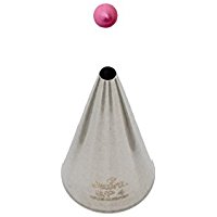 DECORA 0268492 Cornetto Liscio 4, Acciaio, Argento