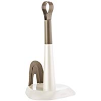 Ecoplast Tulipano Portarotolo, Madre Perla-Tortora, 17,2x17,2x29,2 cm