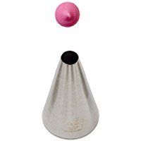 DECORA 0268496 Cornetto Liscio 8, Acciaio, Argento