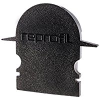 Reprofil 979572 27 mm pezzi r-et-02 - 12 tappi, nero