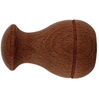 Riel Chyc 5430190 Terminale Legno Granada 28 X 69 mm, Colore: Noce