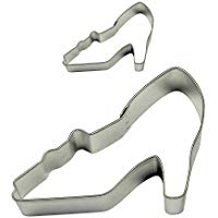 PME - Formine per Biscotti in Acciaio Inox - Scarpa, Confezione da 2