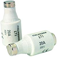 Profile 790442203 Fusibile DZ II 20 A rapida 2 pezzi