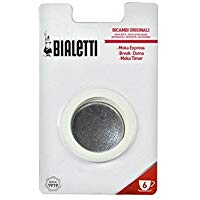 Bialetti Guarnizione e filtro in alluminio 6 tazze