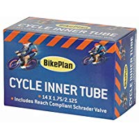 BikePlan BKP022 Camera d'aria, 14 cm