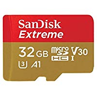 SanDisk Extreme Scheda di Memoria microSDHC da 32 GB e Adattatore SD con App Performance A1 e Rescue Pro Deluxe, fino a 100 MB-s