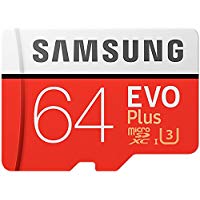 Samsung MB-MC64GA-AMZ - EVO Plus Micro SDXC da 64 GB fino a 100 MB - s, scheda di memoria U3 classe 10 (incluso adattatore SD) [