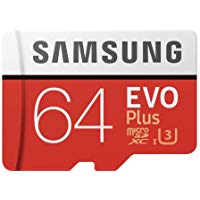 Samsung MB-MC64GA-EU EVO Plus Scheda MicroSD da 64 GB, UHS-I, Classe U3, fino a 100 MB-s di Lettura, 60 MB-s di Scrittura, Adatt